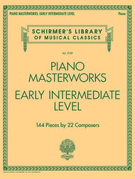 Piano Masterworks Vol. 2109 piano sheet music cover